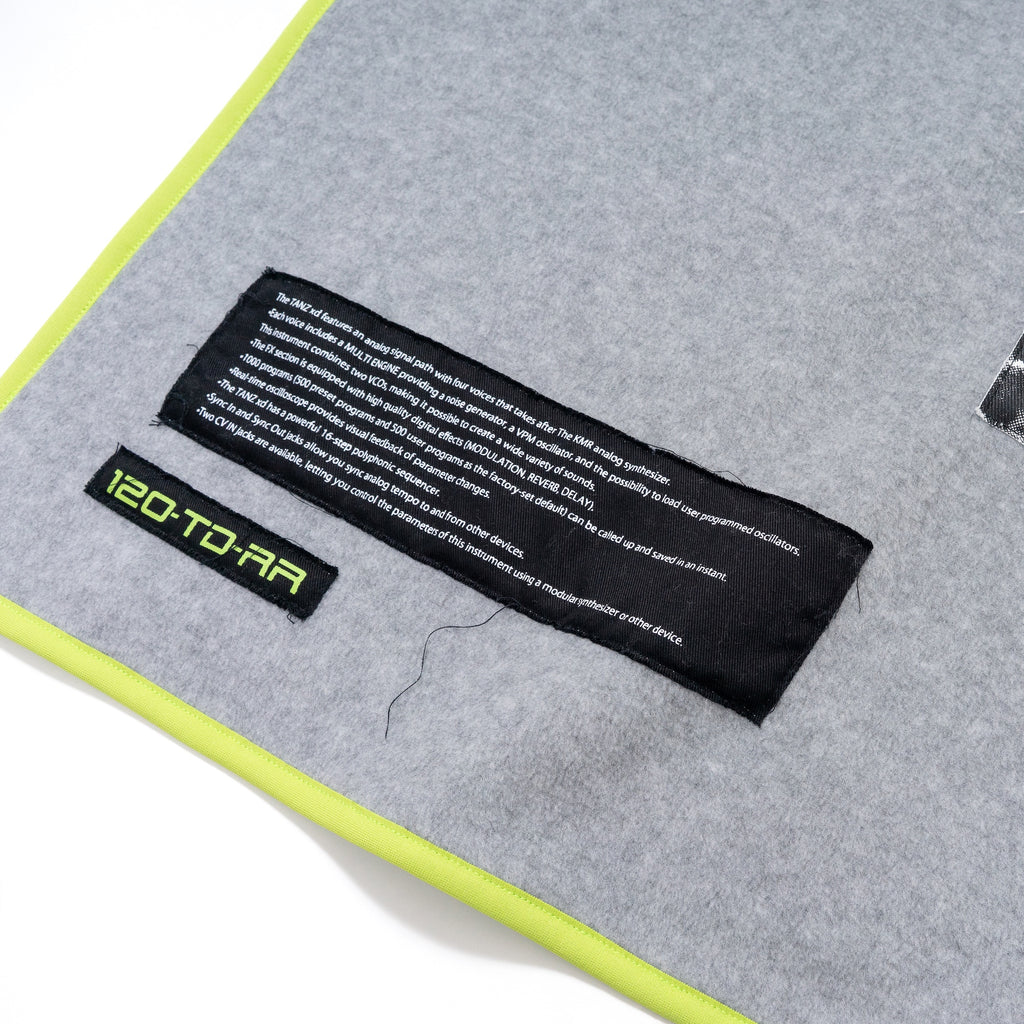 Logo Patches Fleece Stole