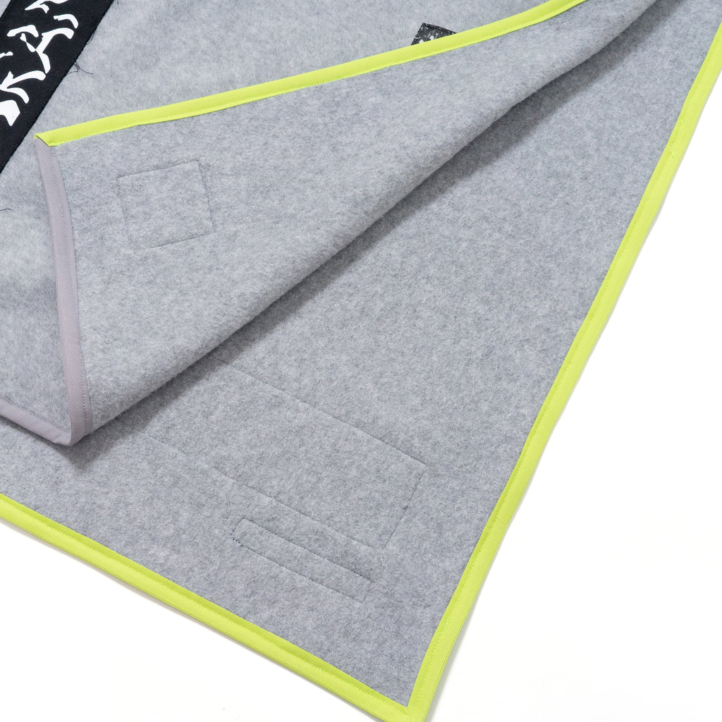 Logo Patches Fleece Stole