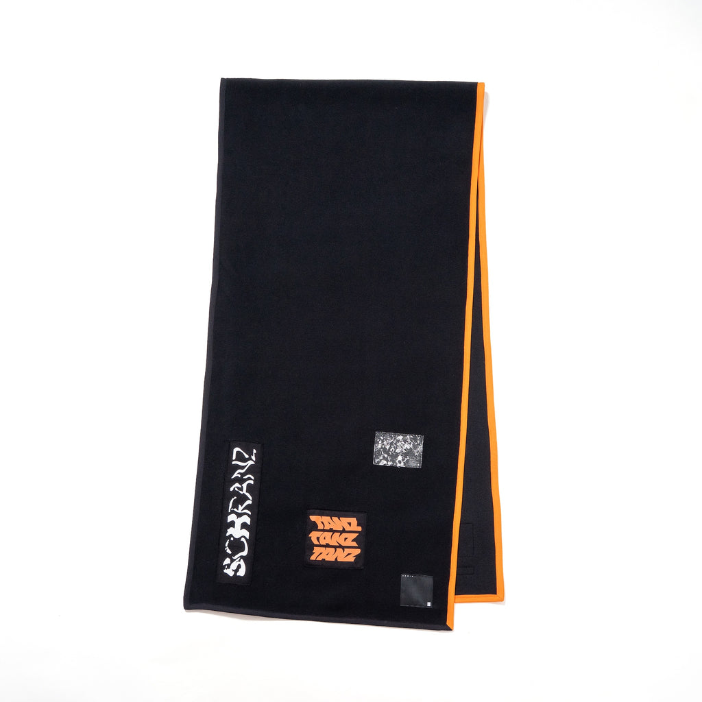 Logo Patches Fleece Stole