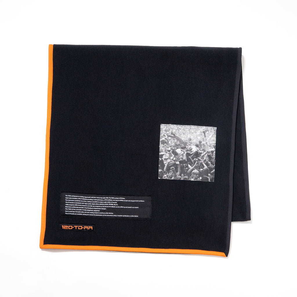 Logo Patches Fleece Stole