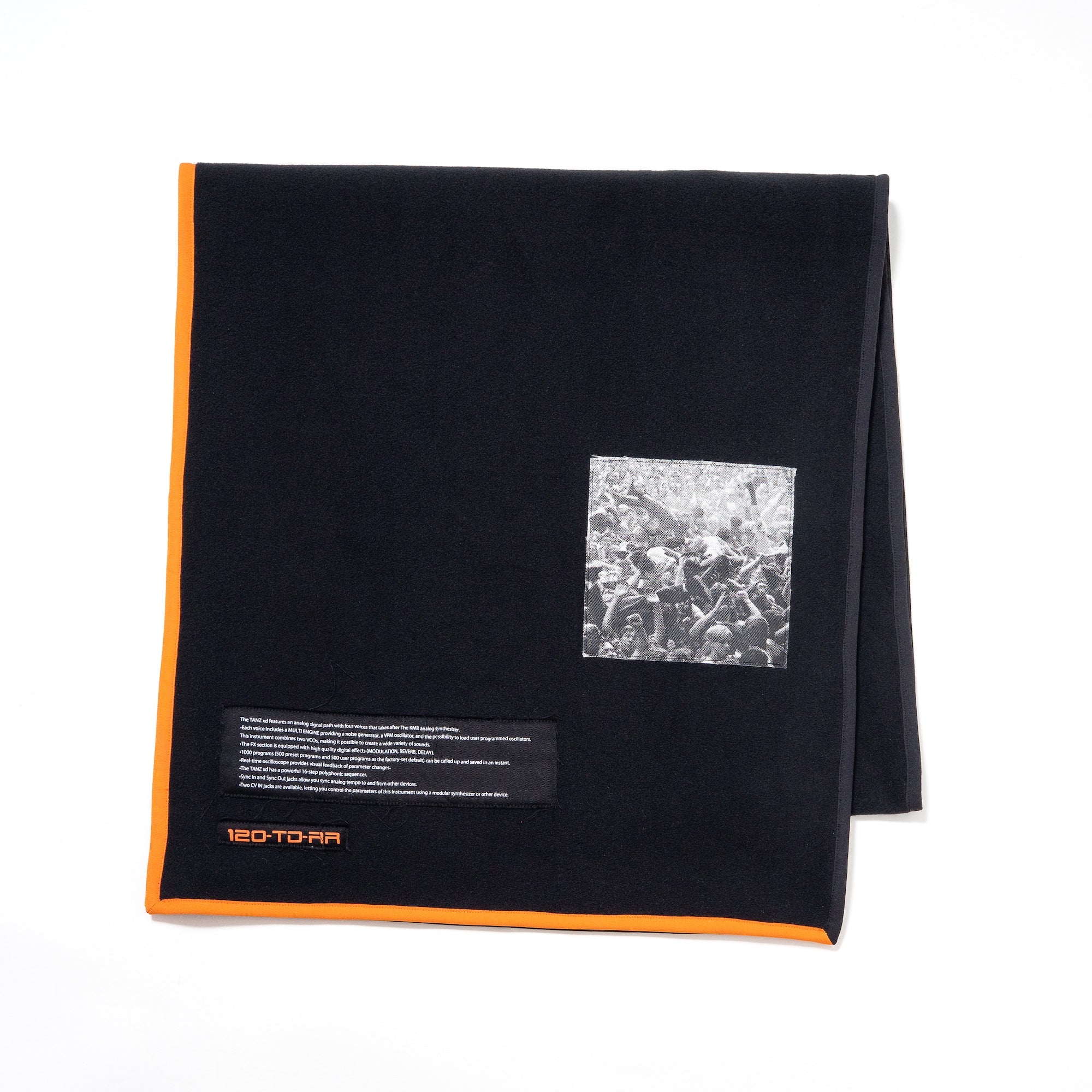 Logo Patches Fleece Stole