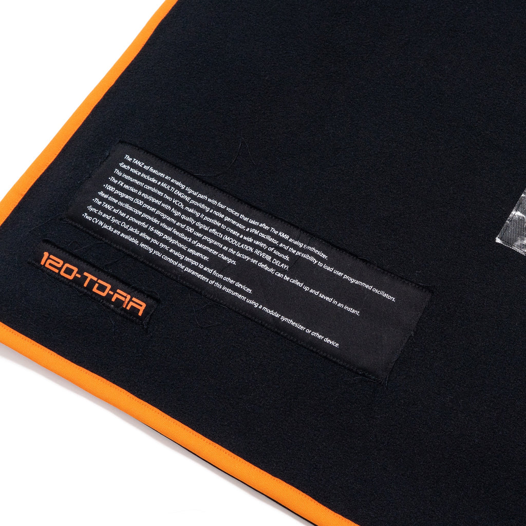 Logo Patches Fleece Stole