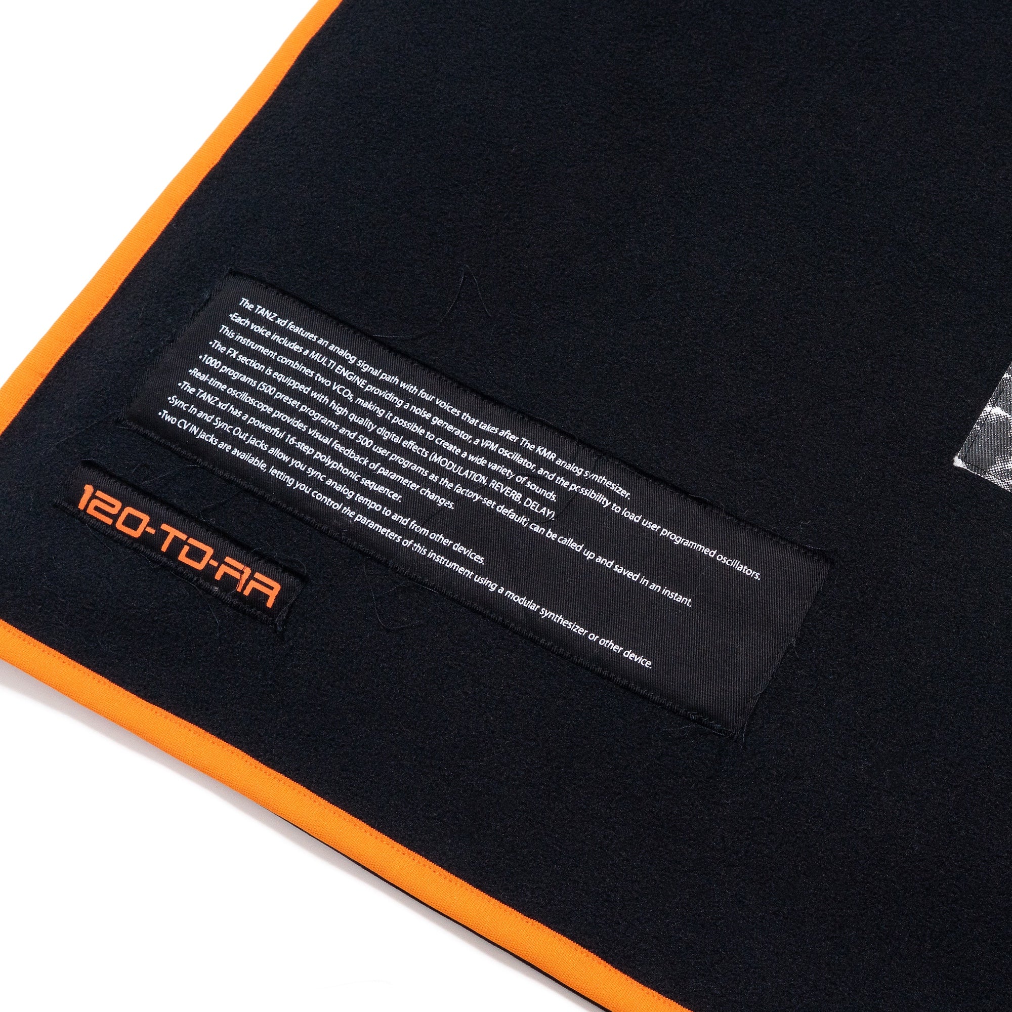 Logo Patches Fleece Stole