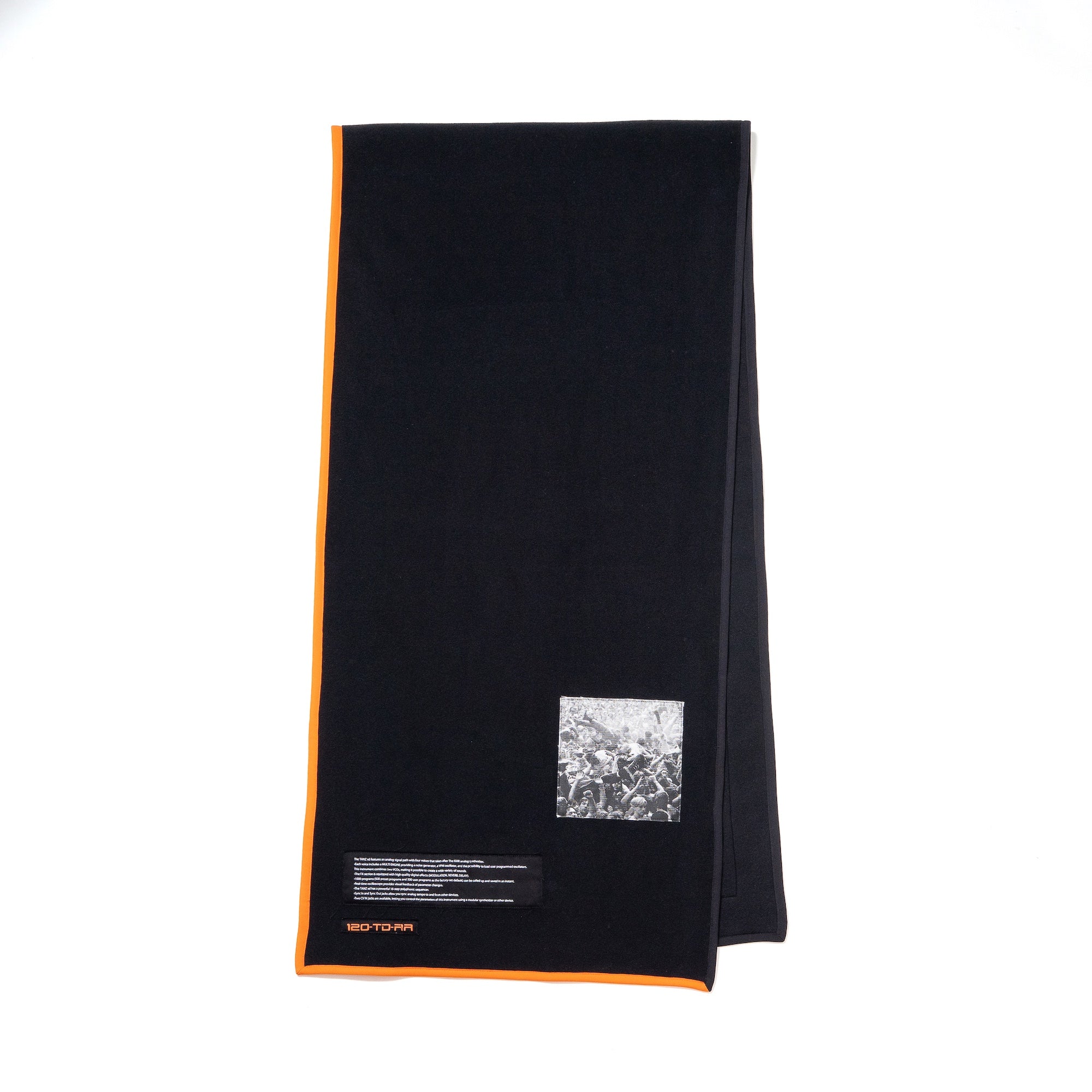 Logo Patches Fleece Stole