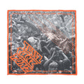 Crowd Dive Satin Big Scarf