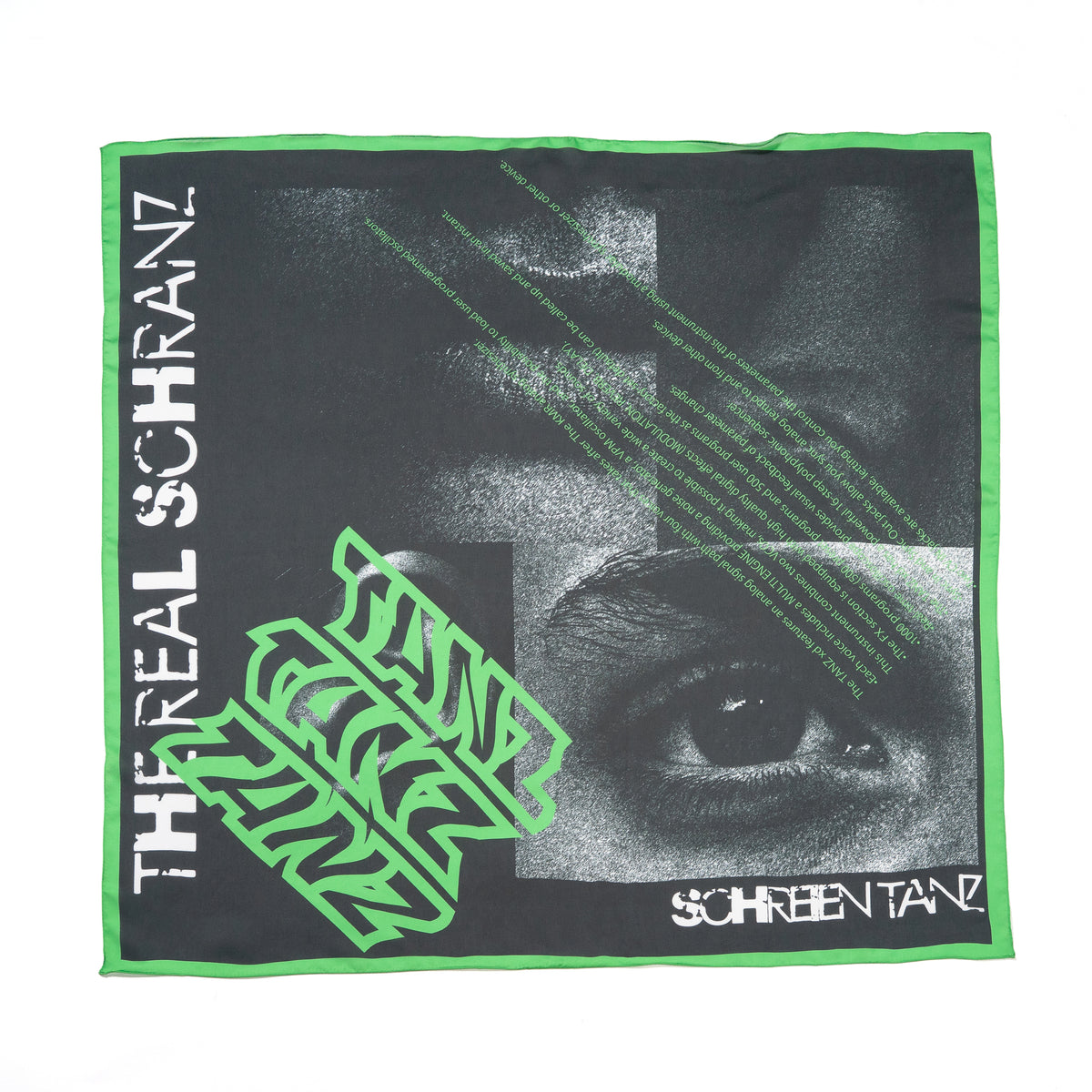 Face Photo Satin Big Scarf