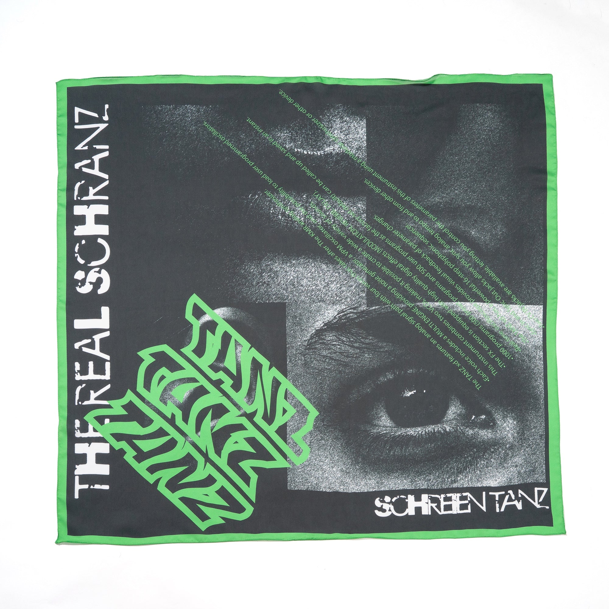 Face Photo Satin Big Scarf