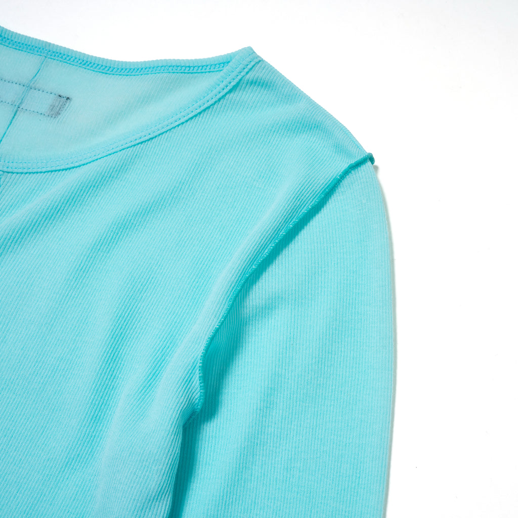 Slit Sheer Rib Top
