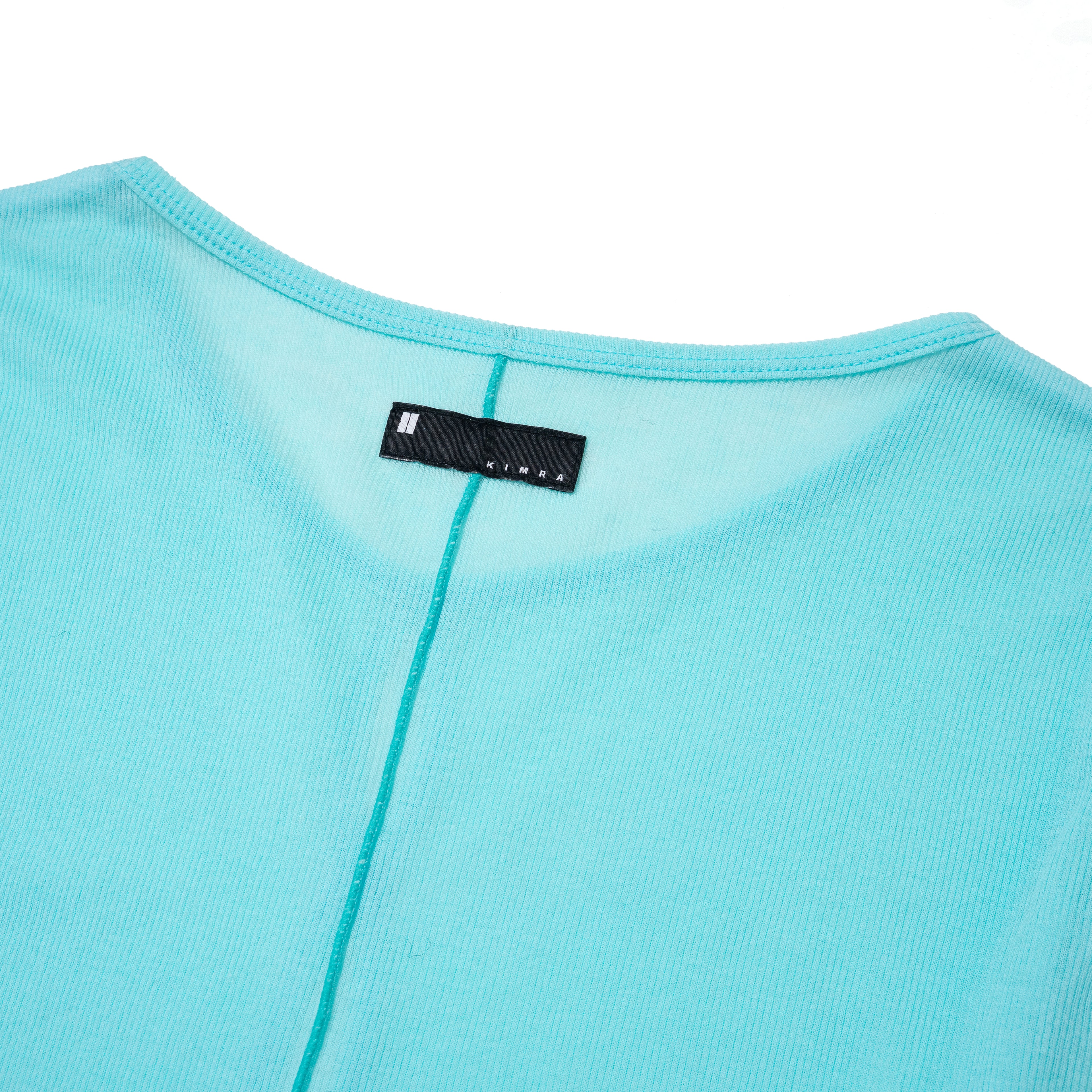 Slit Sheer Rib Top