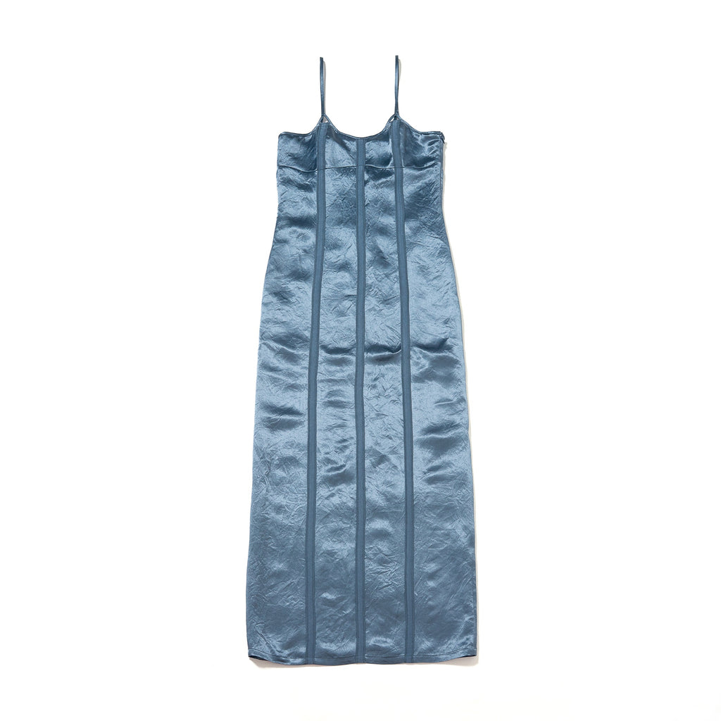 Cutwork Satin Dress