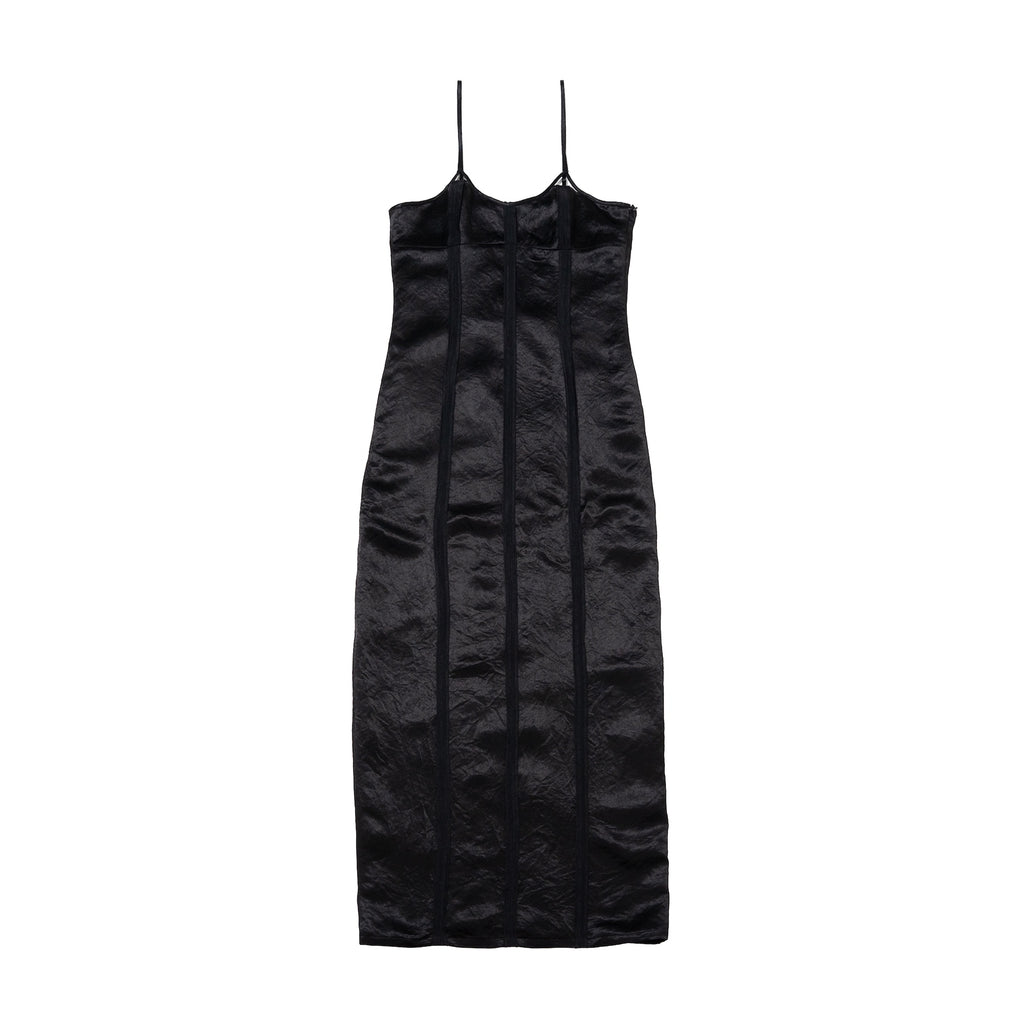 Cutwork Satin Dress