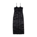 Cutwork Satin Dress