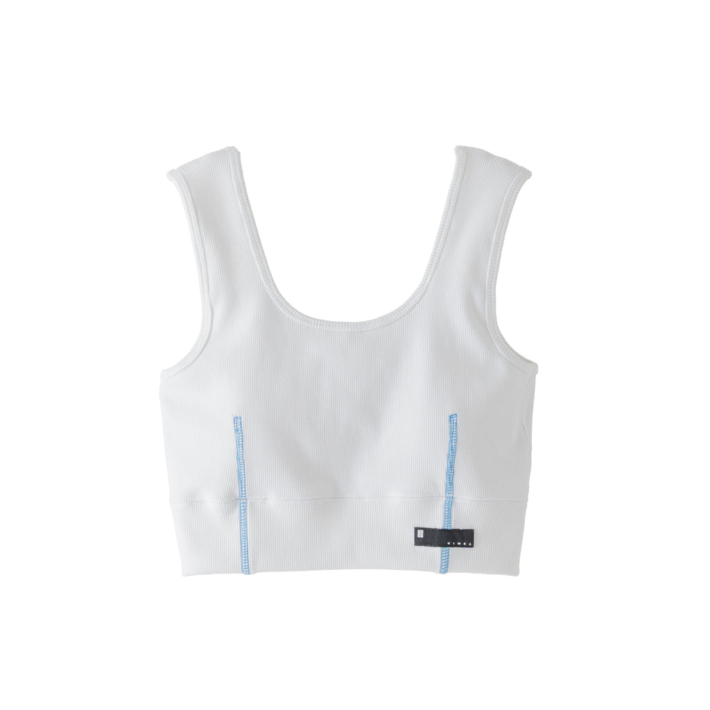 Color Stitch Bra Top