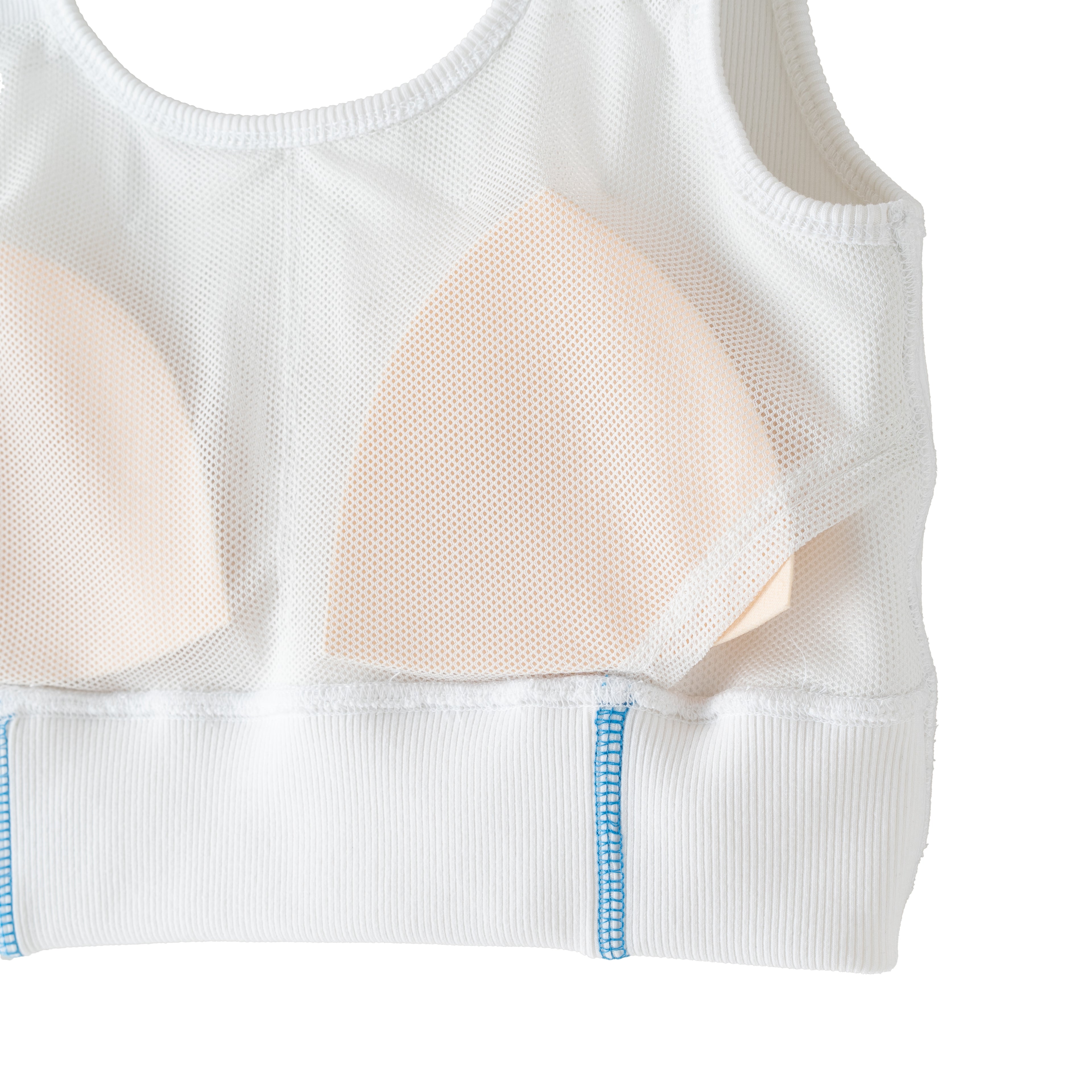 Color Stitch Bra Top