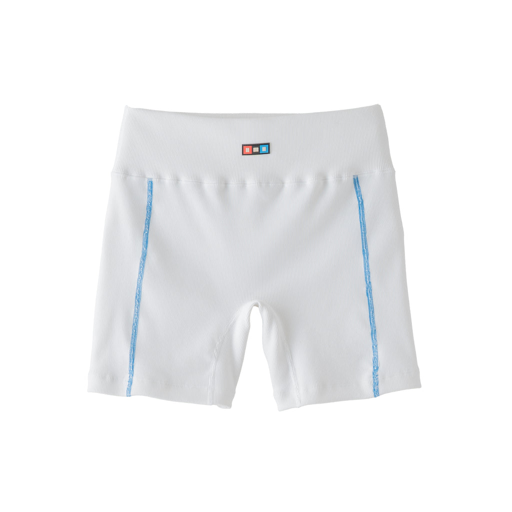 Color Stitch Biker Pants