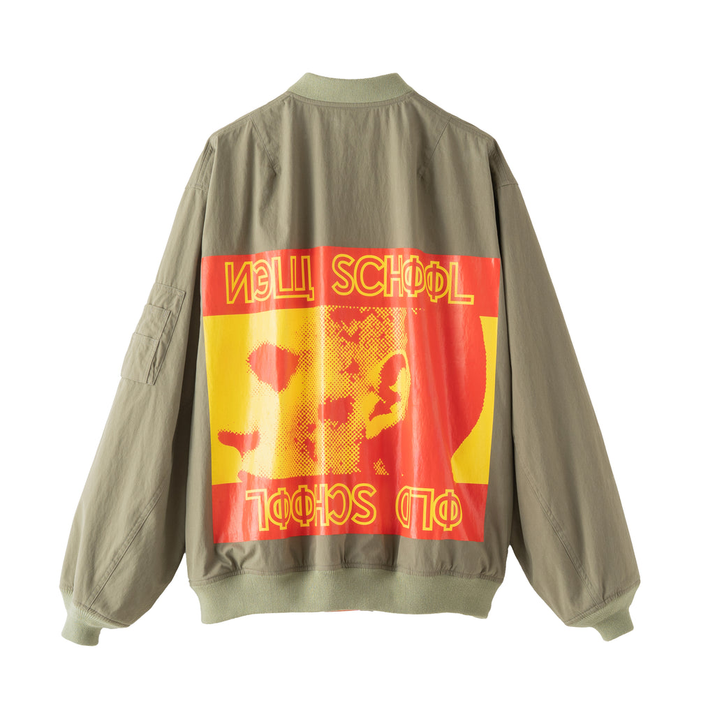 NEW SCHOOL Back Face MA-1