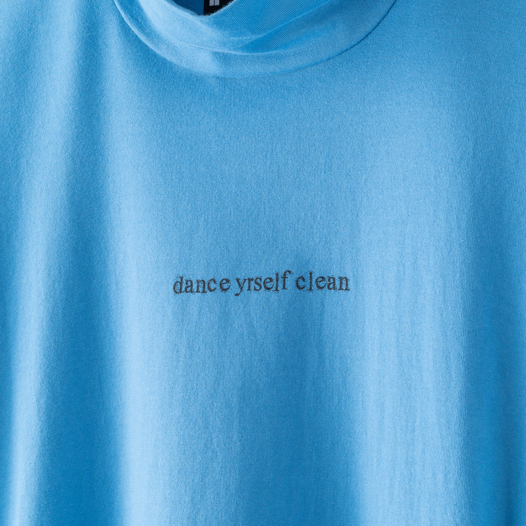 Hazy logo Mock Neck LS T