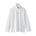 Hazy logo Mock Neck LS T