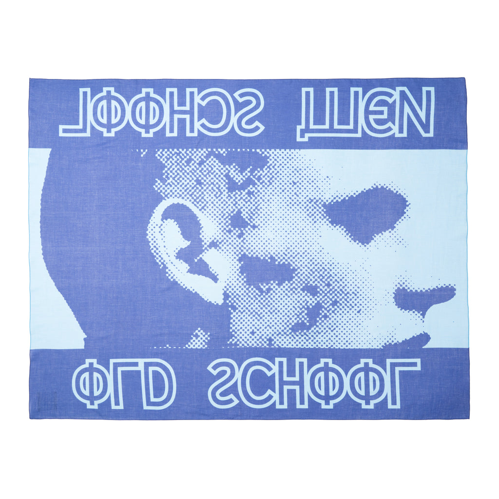 NEW SCHOOL Face Wide Scarf