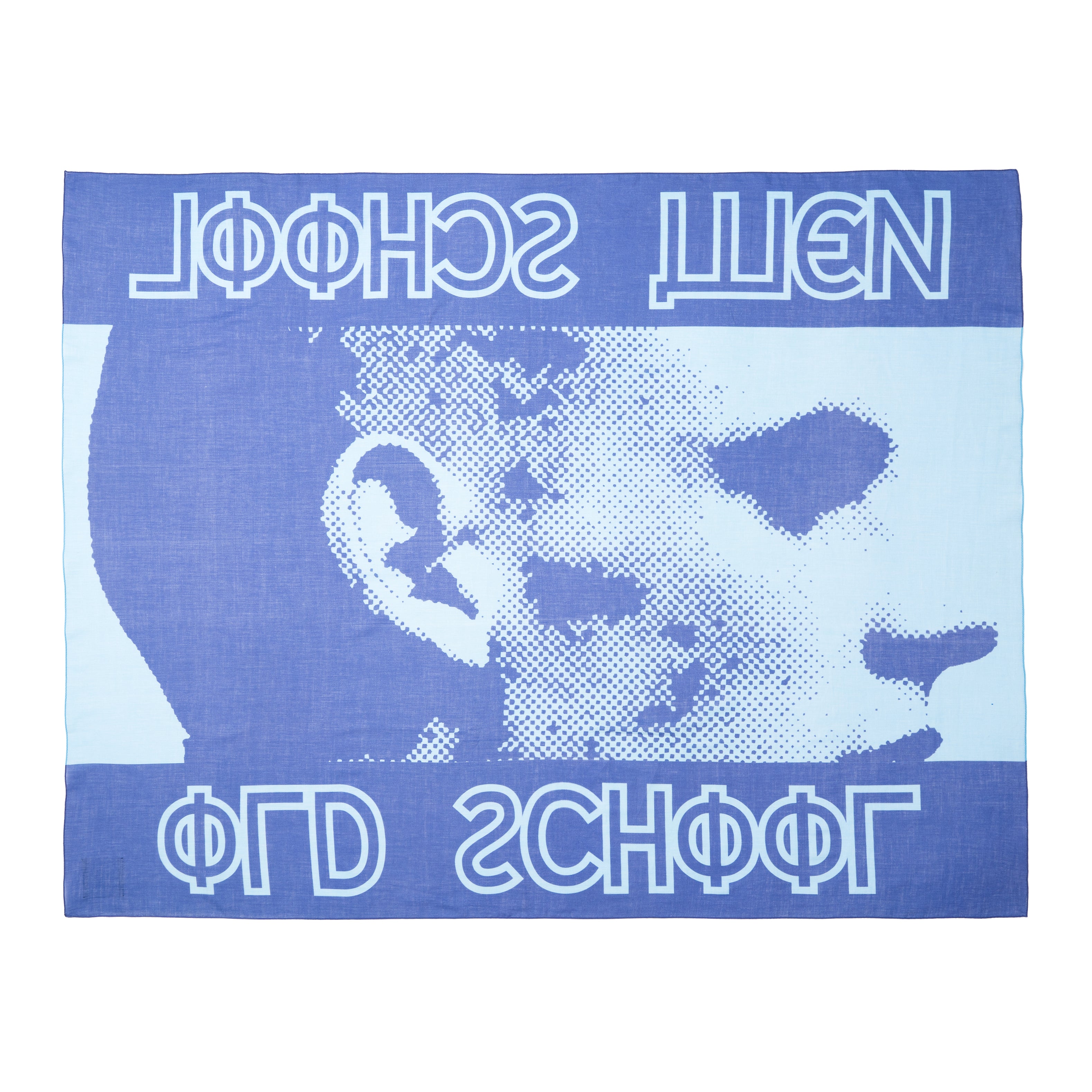 NEW SCHOOL Face Wide Scarf