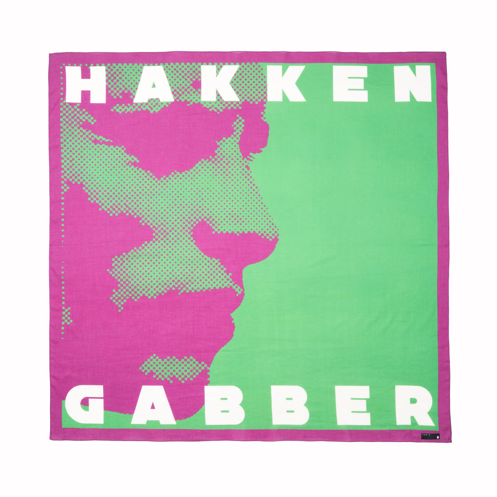 HAKKEN Face Big Scarf