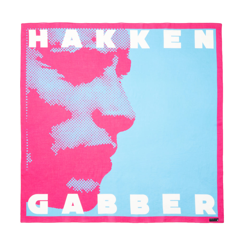 HAKKEN Face Big Scarf